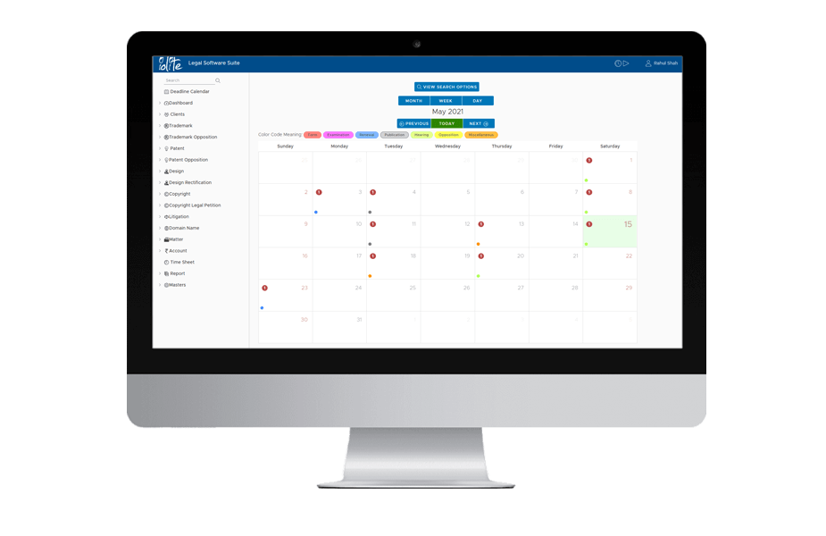 Deadline Calendar