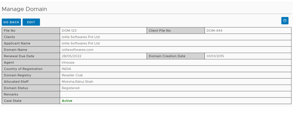 online trademark management software