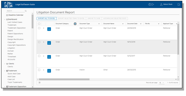 Order/Decision Management