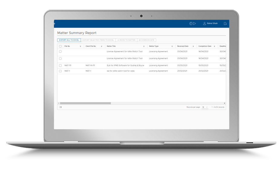 Case Summary Reports