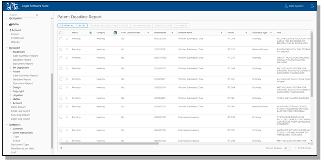 Written Submission Management