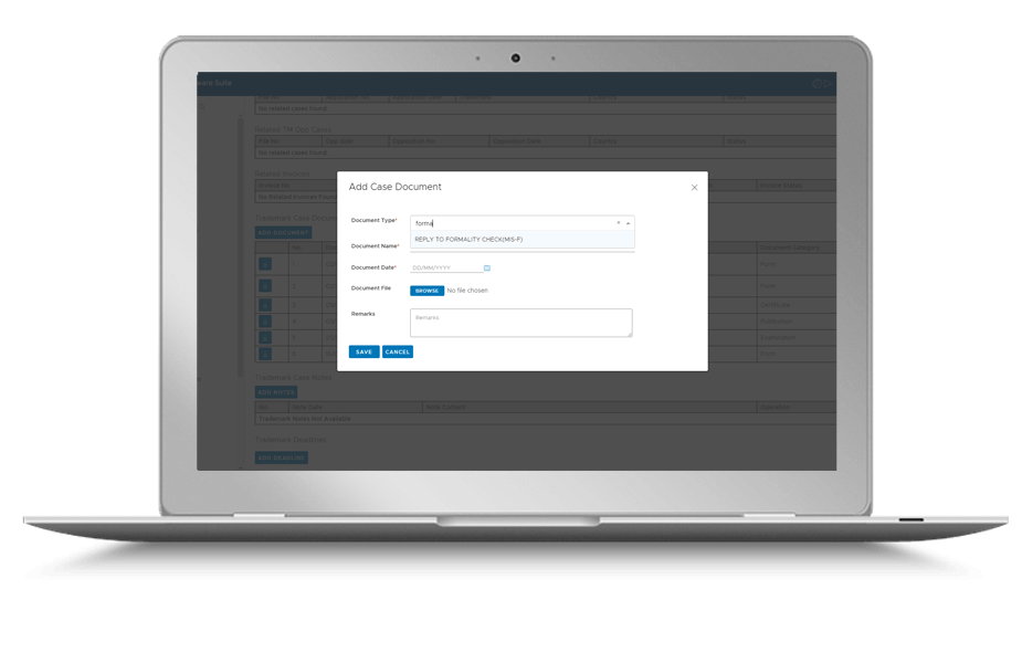 Formality Check Management